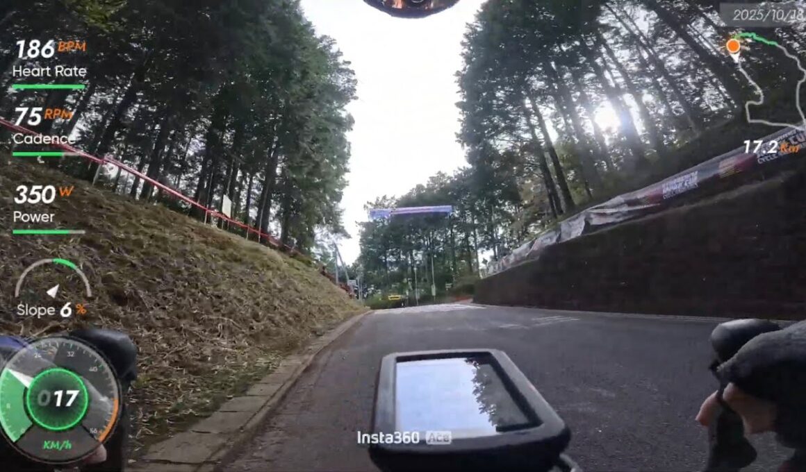 古賀志林道ライド　ジャパンカップショートコース