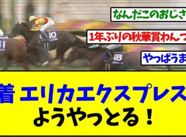 【秋華賞2025】2着逃げ粘りエリカエクスプレス武豊！このおじさんほんとに…【反応集】