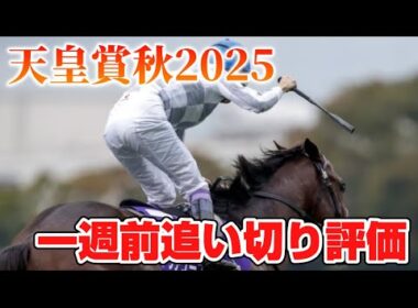 天皇賞秋2025 一週前追い切り評価