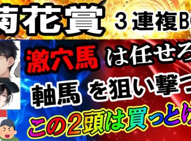 【菊花賞2025】レース展開から絶対に買うべき激穴馬を発表！今回は荒れるやもしれんッ！！！