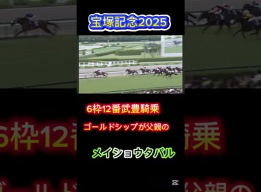 【宝塚記念】メイショウタバルの大逃げ#shorts