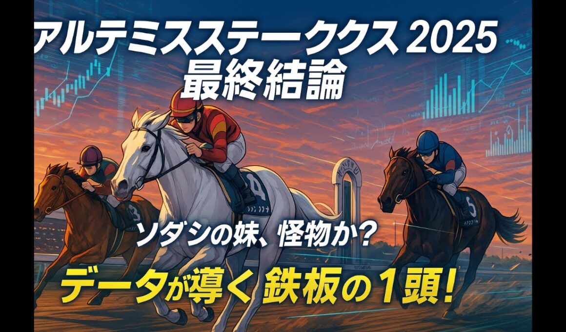 【競馬予想】アルテミスステークス2025！ソダシの妹マルガ登場！データで導く2歳女王への道