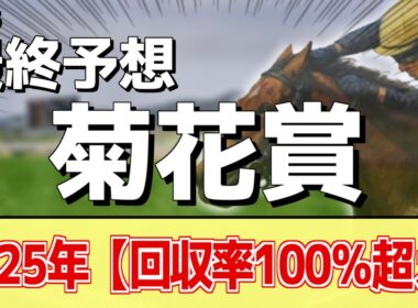 【菊花賞2025】追い切りから買いたい1頭！叩き2走目の上積みアリ！？