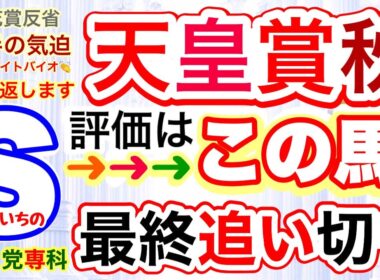 穴党専科❣️『天皇賞秋2025』しーいちの１週前追い切り評価、シランケド騎手変更、マスカレードボール、メイショウタバルの逃げは？