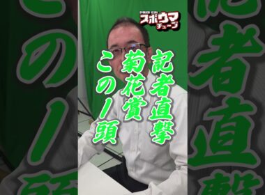 【記者直撃】#菊花賞 この１頭@鳥谷越明 記者 #shorts #競馬 #競馬予想