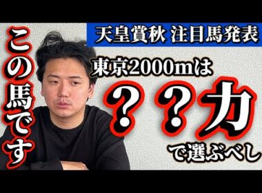 【天皇賞秋2025】【実力拮抗】現役トップクラスの実力馬がこの人気ならオッズ妙味しかありません