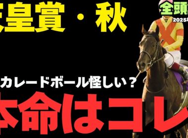 【天皇賞・秋2025】3歳勢は弱い!? 東京芝2000ｍなら"最強"の穴馬候補【競馬予想】