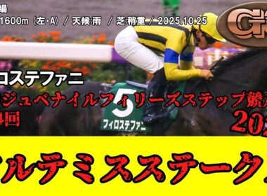 【競馬】 アルテミスステークス / フィロステファニ