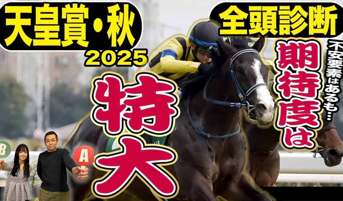 《東スポ競馬ニュース》【天皇賞・秋2025】全頭診断！激推しなのにSじゃない…？B評価なのに面白い…？それぞれ推せる理由も含め全15頭を競馬記者が徹底解説します！！！