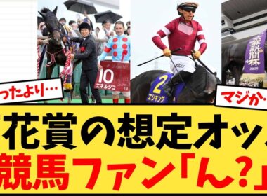【菊花賞】菊花賞の想定オッズ競馬ファン｢ん?｣【競馬反応集】