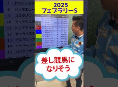 ワンポイントアドバイス～フェブラリーS 2025 #ミッキーファイト #コスタノヴァ #エンペラーワケア