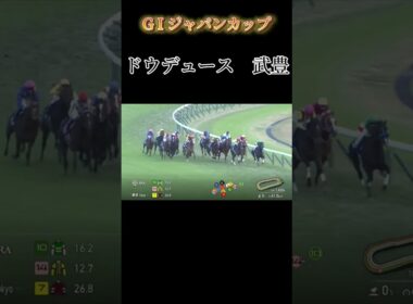 ジャパンカップ2024 ドウデュース　#競馬 #武豊 #ドウデュース #ハーツクライ#東京競馬場