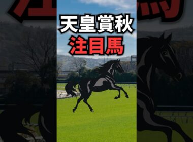 【天皇賞・秋2025】天皇賞秋に出走する注目馬を紹介！！ #競馬 #天皇賞秋2025 #天皇賞秋 #shorts