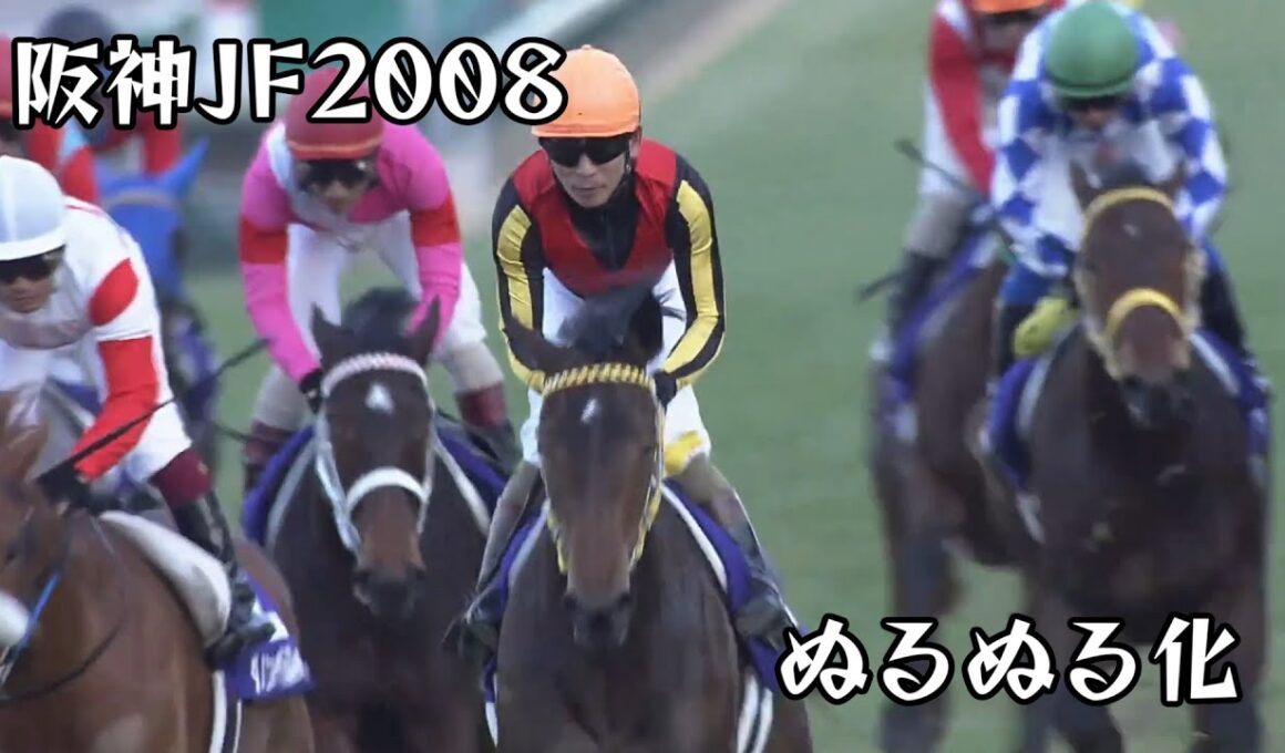 ブエナビスタ 阪神ジュベナイルフィリーズ 2008 ぬるぬる化で見よう conv to 60fps