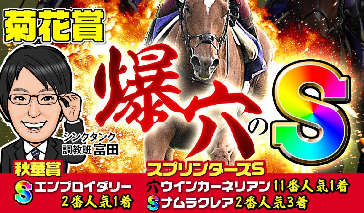 【菊花賞 2025 予想】昨年もS評価が7人気3着！絶好調の調教評価Sは、まさかの爆穴！？