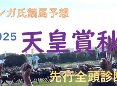 11月2日天皇賞秋2025先行予想