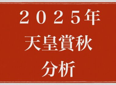 2025年天皇賞秋分析