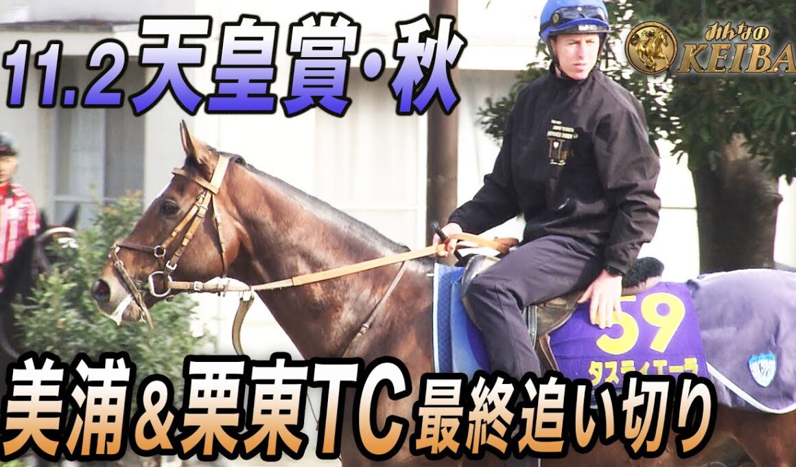 【2025 天皇賞（秋）・GⅠ】最終追い切り