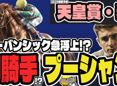 【天皇賞・秋2025】プーシャンは神ジョッキーなのか!? 秋天、良い枠を引いた穴馬の話【競馬予想】
