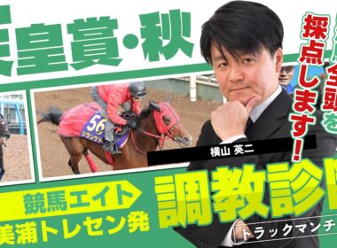 【競馬エイト調教診断】天皇賞・秋（横山英二）