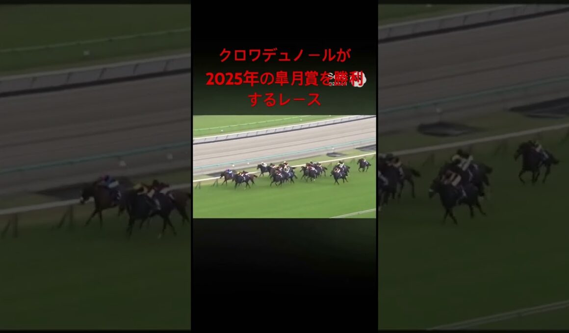 クロワデュノールが2025年の皐月賞を勝利するレース #ai #競馬 #クロワデュノール #皐月賞 #ミュージアムマイル