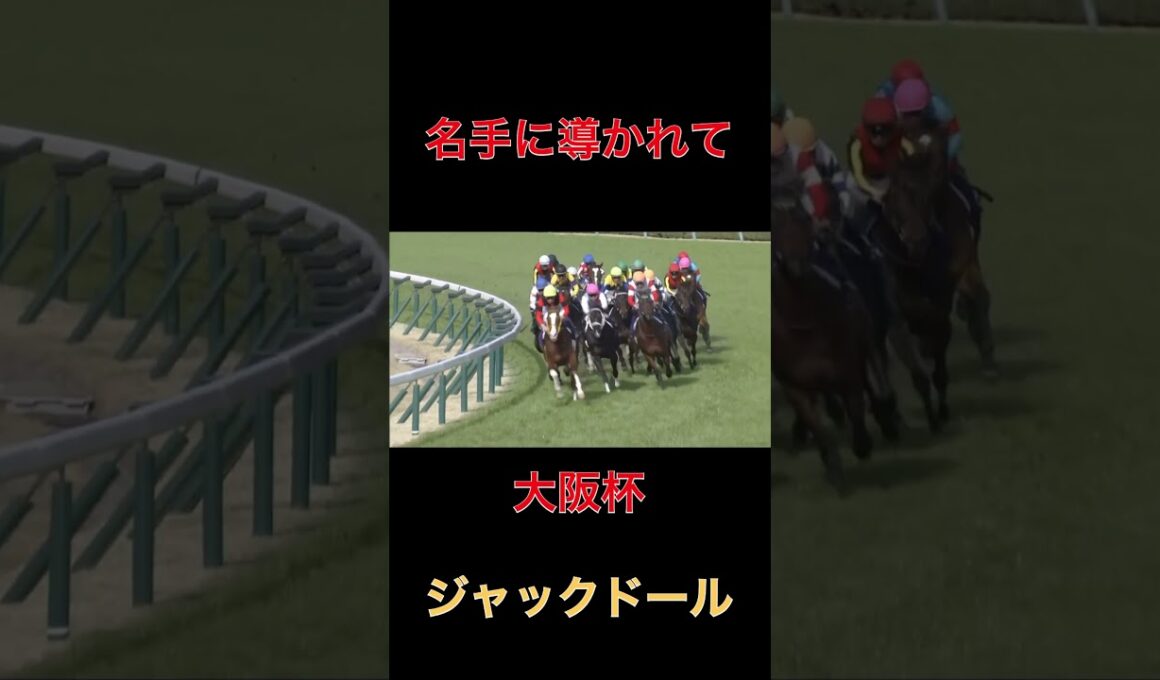 名手に導かれてジャックドール【大阪杯】#競馬#予想#馬券