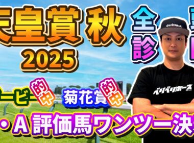 【天皇賞秋2025】全頭診断～最終の全頭診断評価は概要欄へ～