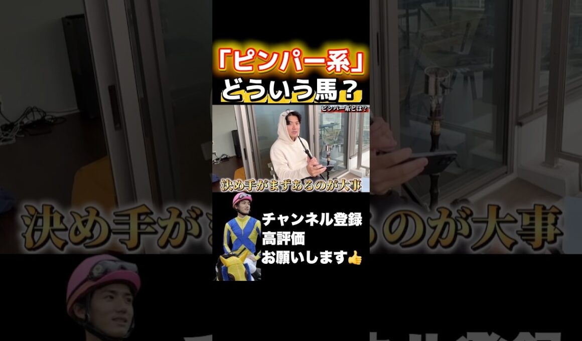 【競馬】「ピンパー系の馬」ってどんな馬？#天皇賞秋 #アルゼンチン共和国杯 #みやこステークス