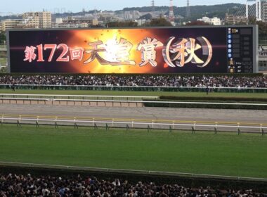 【天皇賞秋2025】レース前のカッコいい煽りV〜ファンファーレ生演奏【現地】