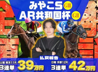 【2025アルゼンチン共和国杯＆みやこS】天皇賞(秋)◎マスカレードボール🥇今年最後の大混戦激アツ🔥🔥ダブルG2の有力馬全16頭を徹底解説！