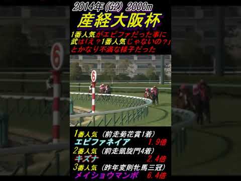 【武豊キズナと福永エピファネイアが古馬初対決！】大外一気まるでディープインパクトふたたび！誰もが｢届くのか??｣と不安噴出した4角シンガリからエピファを並ぶ間もなく置き去り！ #キズナ #産経大阪杯