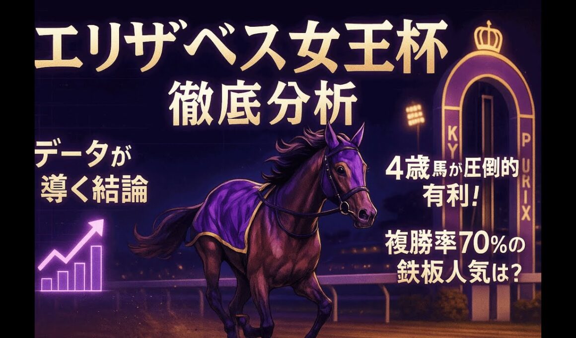 (気の早い人向け)エリザベス女王杯2025【徹底データ分析】4歳馬が圧倒的に有利！京都巧者の穴馬を探せ！