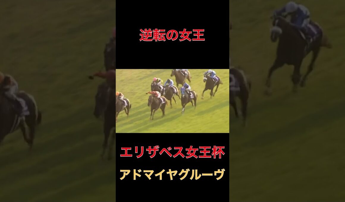 逆転の女王アドマイヤグルーヴ【エリザベス女王杯】#競馬