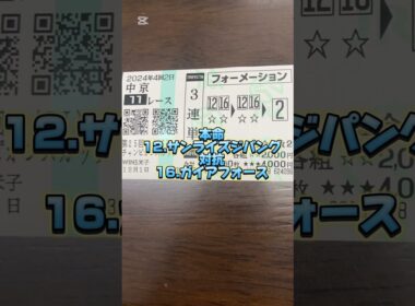 明日メインG1チャンピオンズカップ馬券＋本日メインステイヤーズS芝3600m馬券2024.11.30-12.1