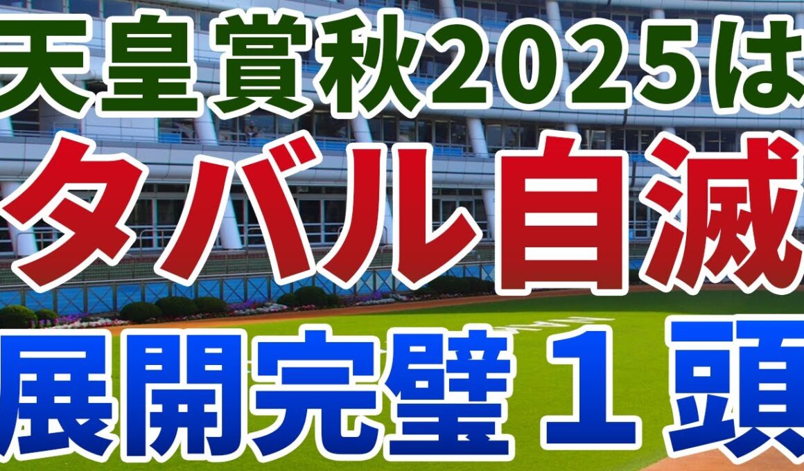 天皇賞秋2025 追い切り後【買いの1頭】公開！メイショウタバルの特殊展開で狙いは明確！待望の東京中距離で末脚炸裂の実力馬は？