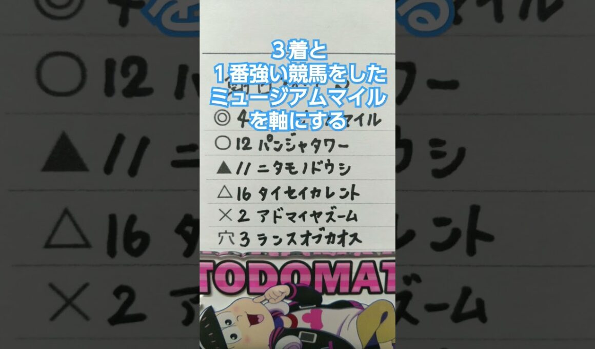 朝日杯フューチュリティステークス予想　#朝日杯フューチュリティステークス　#朝日杯FS　#競馬　#競馬予想　#中央競馬　#中央競馬予想　#JRA　#G1
