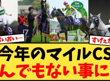【マイルチャンピオンシップ】今年のマイルCSとんでもない事に…【競馬反応集】