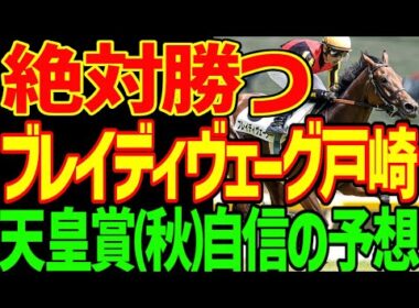 【天皇賞(秋)予想】ブレイディヴェーグと戸崎圭太！信じるからなぁ！単勝馬券で絶対に来る！末脚ﾊﾞﾁｺﾘ！前に行く馬ならタスティエーラ！…シランケド…2025年天皇賞(秋)予想動画【競馬ゆっくり】