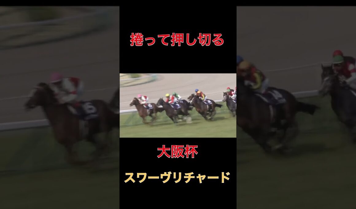 捲って押し切るスワーヴリチャード【大阪杯】#競馬#馬券#予想