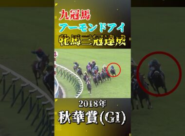 アーモンドアイ【2018年秋華賞(GI)】#競馬 #shorts #秋華賞 #アーモンドアイ