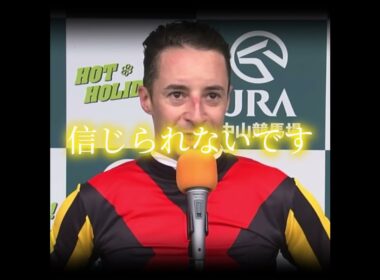 信じられない脚を見せた馬 #競馬 #ルメール #スプリンターズステークス #グランアレグリア