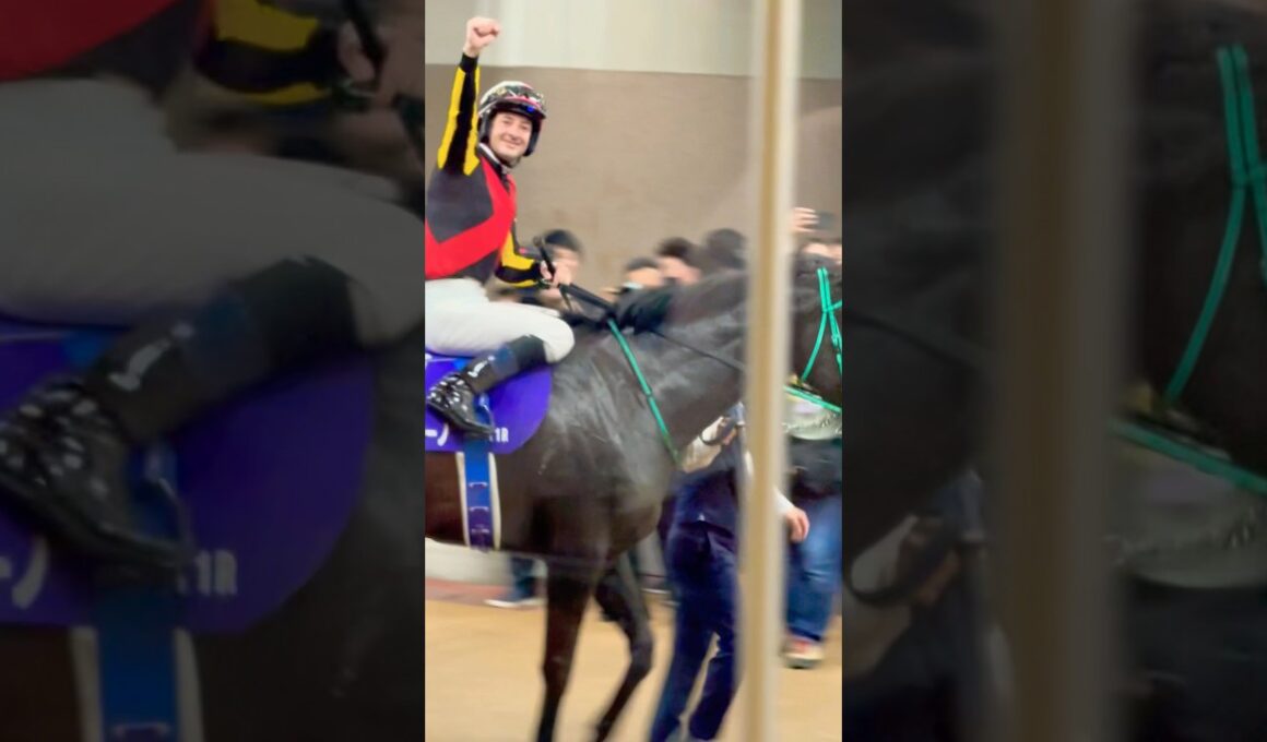 嬉しそうなルメール騎手 現地映像ヴィクトリアマイル 2025.5.18