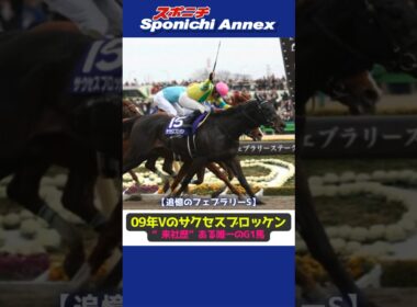 【追憶のフェブラリーS】09年Vのサクセスブロッケン　“来社歴”ある唯一のG1馬 #shorts #フェブラリーS #サクセスブロッケン