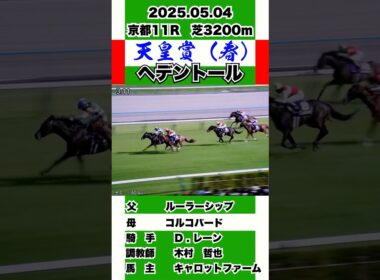 ヘデントール【天皇賞春2025】