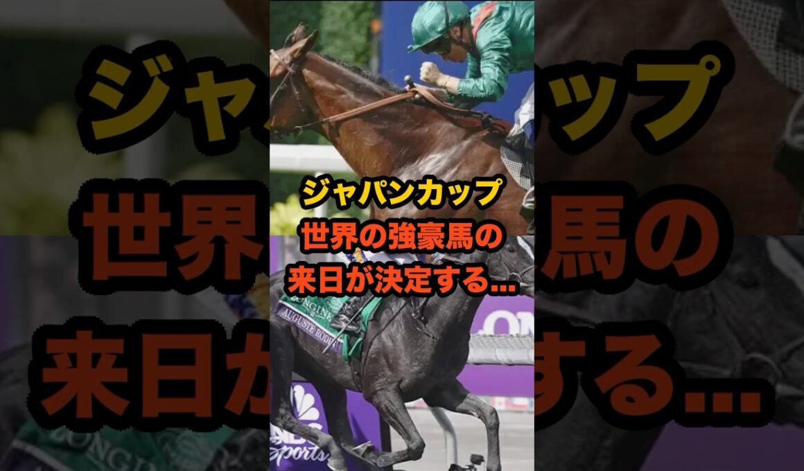 ジャパンCに欧州年度代表馬候補が参戦！2005年以来の外国馬制覇なるか…#競馬 #ジャパンカップ #ダノンデサイル #マスカレードボール #クロワデュノール #カランダガン