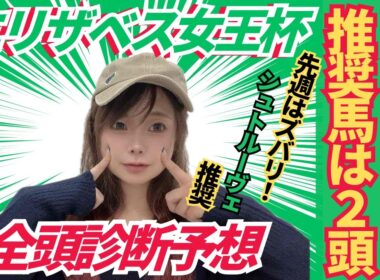 【エリザベス女王杯2025】全頭診断予想から浮かぶ推奨馬2頭【競馬予想】