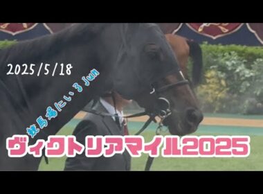 【現地vlog】ヴィクトリアマイルにやっぱり現地参戦しましょう！なんてったって全員ヒロイン。