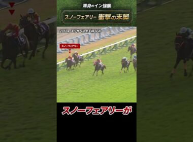 【衝撃の末脚】2010年エリザベス女王杯 #スノーフェアリー #shorts  | JRA公式