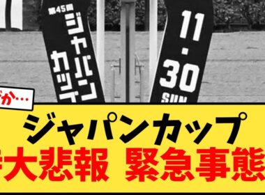 ジャパンカップ特大悲報  緊急事態…【競馬反応集】