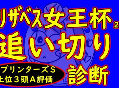 エリザベス女王杯2025追い切り診断！レガレイラは流石有馬記念を勝った馬なだけある！それ以外で伏兵としてもっともよく見えた意外な馬は？
